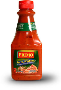 Primo Pizza Squeeze Pizza Squeeze Garlic & Basil 